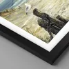 Gerahmtes Poster - Schwarzer Rahmen - Impressionismus Möwen Produktbild-Vorschau 2