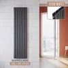 SONNI radiatore a pannello 1800×465 mm a doppio strato Anteprima dell’immagine prodotto 1