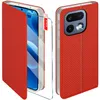 Magnetické puzdro na Realme 16 Pro 5G s uzáverom, červené Náhľad obrázku produktu 1
