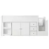 Flieks Lit superposé 90x200cm avec bureau extensible, lit Voir les images du produit 6