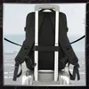 BAD&BAGS | Schwarzer Rucksack für Flugreisen Handgepäck USB Produktbild-Vorschau 9