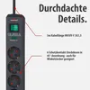 Brennenstuhl Eco-Line 13.500A listwa przeciwprzepięciowa Podgląd zdjęcia produktu 21