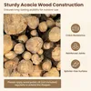 KOMFOTTEU Sada 2 ergonomických zahradních židlí s Náhled obrázku produktu 4