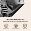 KitchenYeah© Herdabdeckplatte Tiger - Jungtier - Schwarz - Produktbild-Vorschau 5