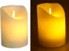 LED echtwachs Stumpenkerze creme / elfenbein Produktbild-Vorschau 1