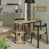 Küchentisch Vicco Freetown Goldkraft Eiche/Schwarz 110 x 50 Produktbild-Vorschau 4