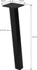 ML-Design set di 4 gambe per tavoli / panche angolari, 42 Anteprima dell’immagine prodotto 7