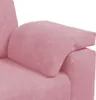 vidaXL 3-Sitzer-Sofa Rosa 220x77x82 cm Samt Produktbild-Vorschau 7