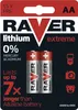 Lithiová baterie RAVER AA (FR6), 2 ks Náhľad obrázku produktu