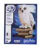 The image shows the packaging for a Harry Potter 4D-Build Hedwig 3D Puzzle Model Kit. Produktbild-Vorschau