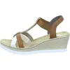 Rieker 61995-81 Schuhe Damen Plateau Keil Sandalen , Produktbild-Vorschau 2