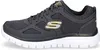 A side view of a gray Skechers athletic shoe with a white sole. Anteprima dell’immagine prodotto