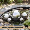 BigDean Miniteich Brunnen Set Schale mit Teichkugeln innen Produktbild-Vorschau 3