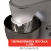 Küchenmaschine mit Edelstahlschüssel 12 Geschwindigkeiten Produktbild-Vorschau 9