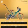 Kinderfahrrad Jungen Fahrrad Stützräder Schubstange 14 Zoll Produktbild-Vorschau 6