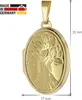 trendor 39544 Medaillon mit Kette Gold plattiertes 925 Silber 7 Produktbild-Vorschau