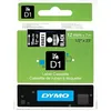 DYMO D1  Schriftband 43613   6mmx7.0m schwarz->weiß Produktbild-Vorschau 28