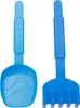 Bieco Strandwagen Sandspielzeug Set 9 tlg. | Robustes Hand Produktbild-Vorschau 4