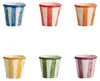 Zafferano Set 6 Bicchierini Collezione Lido Righe in Anteprima dell’immagine prodotto 2
