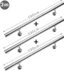 Monzana corrimano acciaio inox V2A ringhiera scale ingresso Anteprima dell’immagine prodotto 3