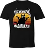 Herren T-Shirt Pew Pew Madafakas Katze Western Cat Meme Produktbild-Vorschau 1
