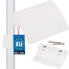 KOTARBAU Balkontürgriff Aluminium Balkongriff Weiss 9016 Produktbild-Vorschau 1
