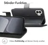 imoshion  Klapphülle Nothing Phone (2) - Schwarz Produktbild-Vorschau 5