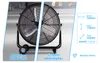 Podlahový ventilátor Ø 60 cm 230 W kovový černý Náhled obrázku produktu 9