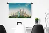 MuchoWow® Wandteppich Wandbehang Welt - Eiffelturm - Produktbild-Vorschau 5