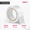 Metallband 100 x 3,5 cm selbstklebend mit Schaumstoff I Produktbild-Vorschau 2