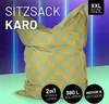 LUMALAND Sitzsack In-& Outdoor Karo 380l Produktbild-Vorschau 4