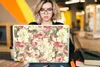 MuchoWow® Laptop Aufkleber Sticker Cover Rosen - Vintage - Produktbild-Vorschau 5