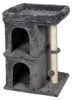 Árbol para gatos Relaxdays, con 2 escondites y juguetes, Vista previa de la imagen del producto 10
