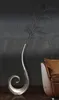 WOHNLING Wazon dekoracyjny, 100 cm, aluminium, srebrny, Podgląd zdjęcia produktu 2