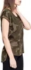 Urban Classics Ladies - Long Shaped Tee oliv camo - S Produktbild-Vorschau 3
