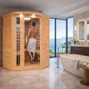 Dewello Infrarotkabine Infrarotsauna LAKEFIELD PRO Produktbild-Vorschau 13
