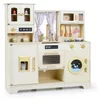 Cucina giocattolo in legno per bambini con fornello, Anteprima dell’immagine prodotto 1