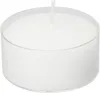 16 Maxi Teelichter im Acryl-Cup, Weiß, transparente Hülle, Produktbild-Vorschau 4
