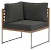 home24 Loungeset - 3-teilig - Webstoff / Teak Massiv Produktbild-Vorschau 3