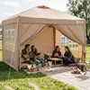 Sekey Faltpavillon 3x3 m Pop Up Gartenpavillon wasserdicht Produktbild-Vorschau 9