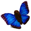 Schmetterling Kuscheltier Falter Blauer Morphofalter Insekt Produktbild-Vorschau 4