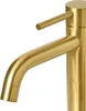 BELIANI Waschtischarmatur Gold aus Messing 30 cm Matt Produktbild-Vorschau 5