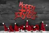 New Year Schild Weihnachtsdeko Gartendeko Innen Außen Wand Produktbild-Vorschau 1
