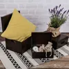 Creative Deco Hnědá Dřevěná Krabice s Víkem a Uchy | 40 x Náhled obrázku produktu 7