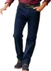 Atlas For Men - Jean pour homme AF1327 (34R) (bleu foncé) Voir les images du produit 3