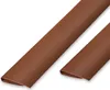 Two brown plastic profiles on a white background. Produktbild-Vorschau