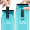 Two phone cases are shown side-by-side, demonstrating how a phone is lifted out of one and retracted into the other. Produktbild-Vorschau