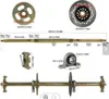 Hinterachsen Set 815mm ATV Quad 4T Produktbild-Vorschau 2
