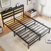 Zerbaco Polsterbett 140x200 cm, mit LED-Beleuchtung und Produktbild-Vorschau 6