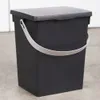 Boîte de rangement noire pratique 5,5 L avec couvercle et Voir les images du produit 2
